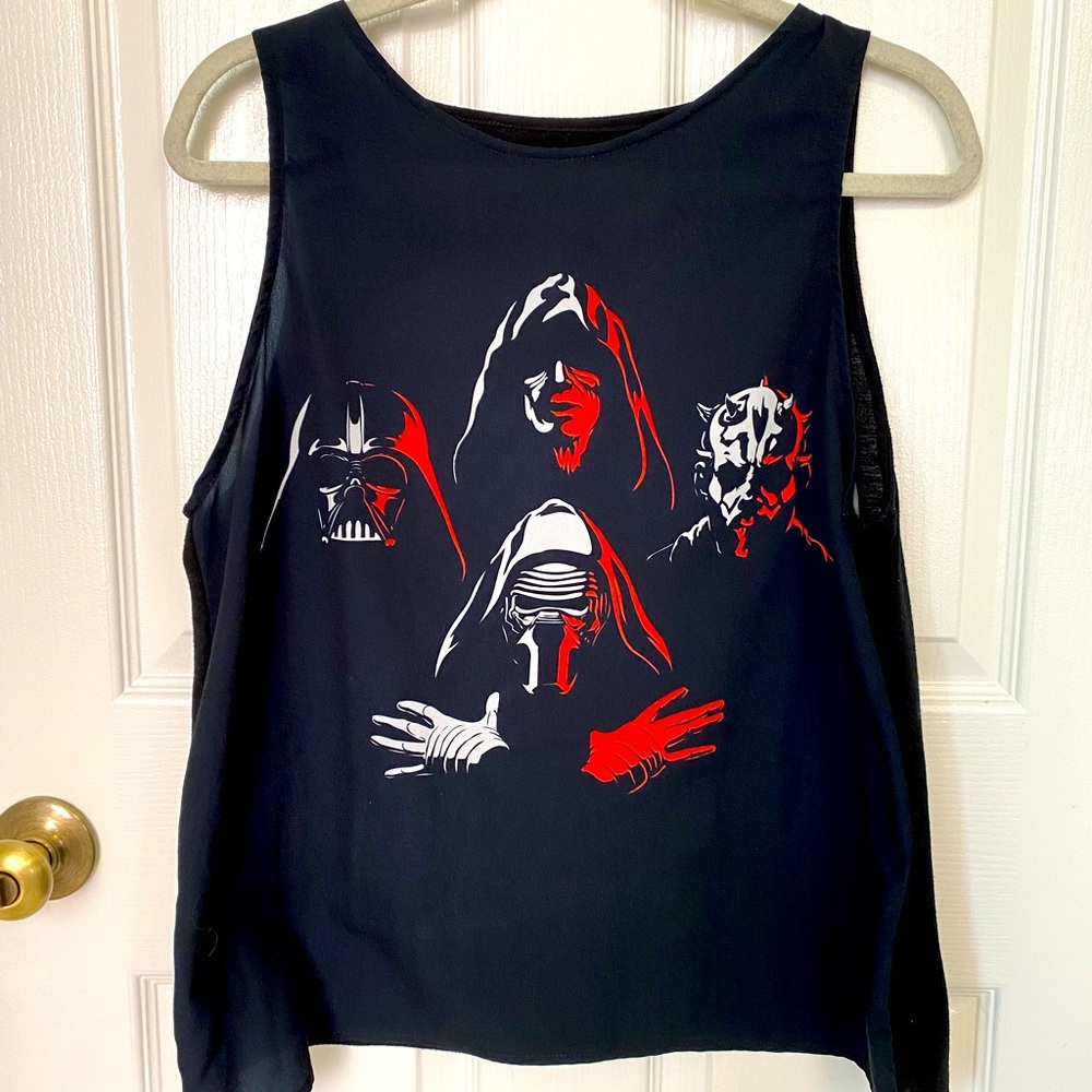 Star Wars Sith Lords Queen tank top